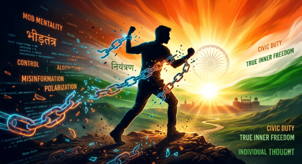 स्वातंत्र्याचा खरा अर्थ: अल्गोरिदमची गुलामी आणि आपले कर्तव्य!